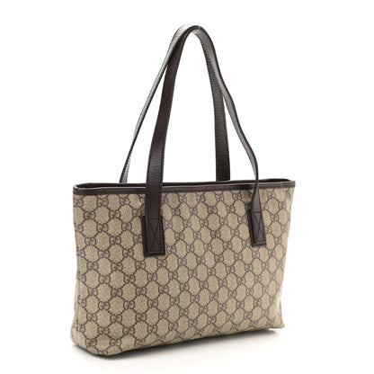 Gucci GG Supreme Monogram Small Joy Tote Dark Brown 3 of 12