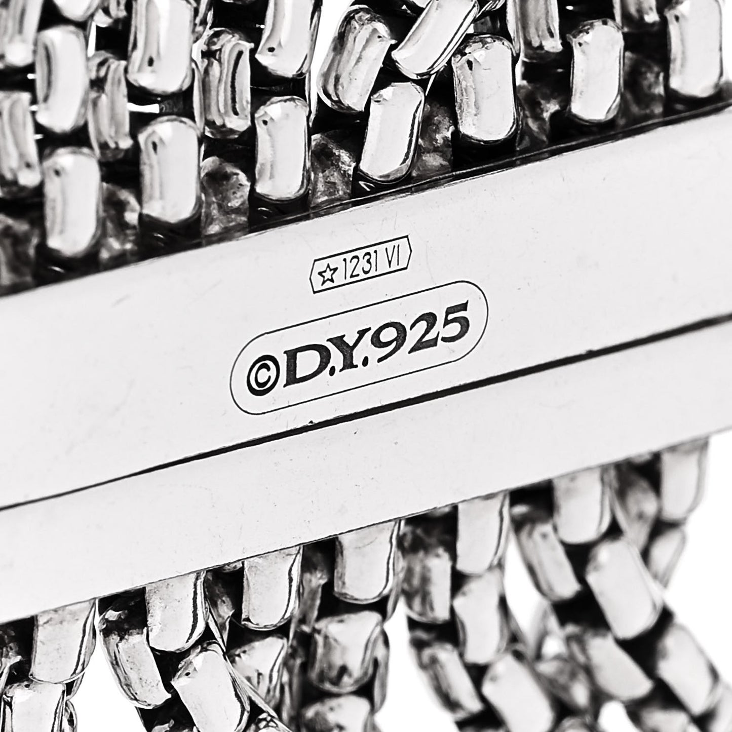 Sterling Silver 8 Row Box Chain Bracelet