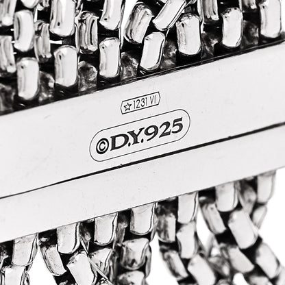 David Yurman Sterling Silver 8 Row Box Chain Bracelet 4 of 4