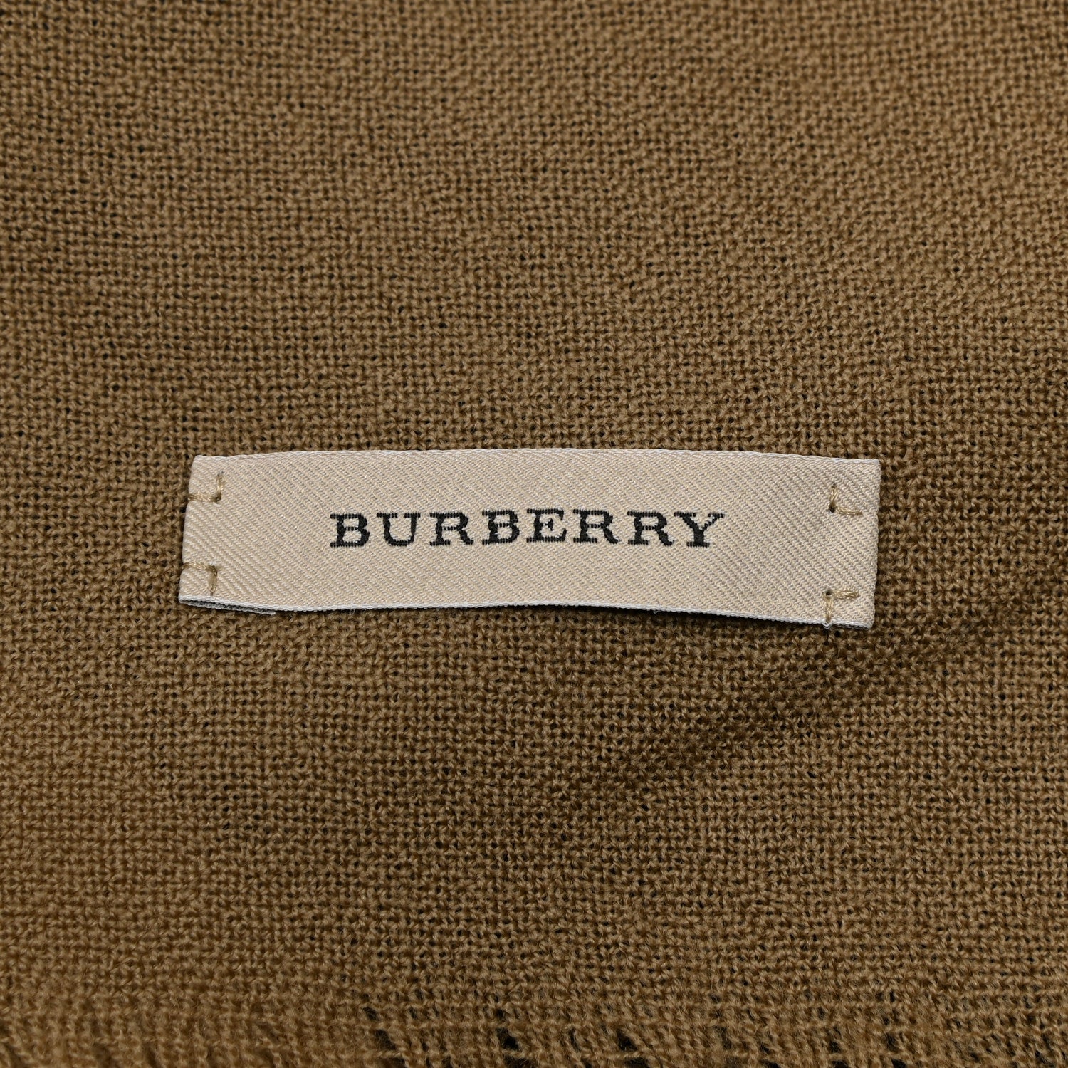 Burberry Merino Wool House Check Square Scarf Brown 3 of 3