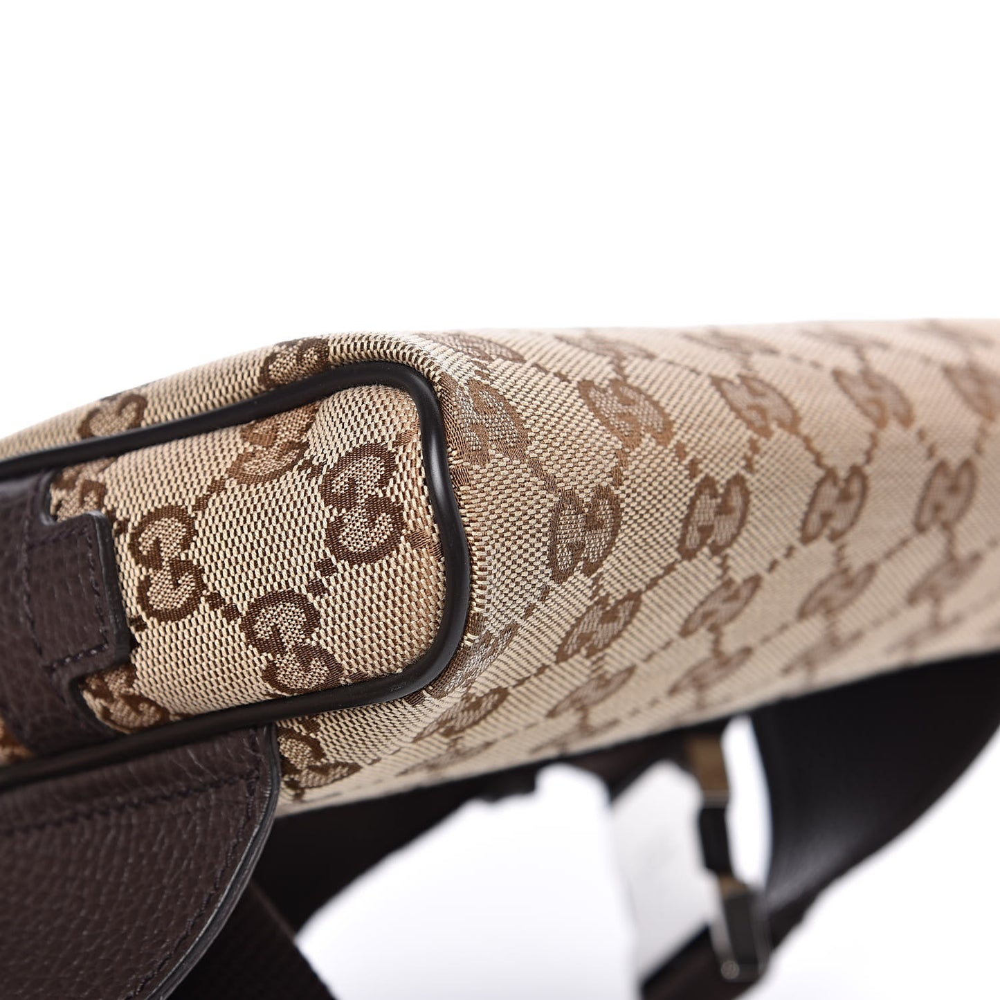 Monogram Belt Bag Dark Brown