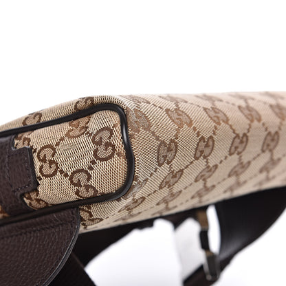 Gucci Monogram Belt Bag Dark Brown 8 of 10