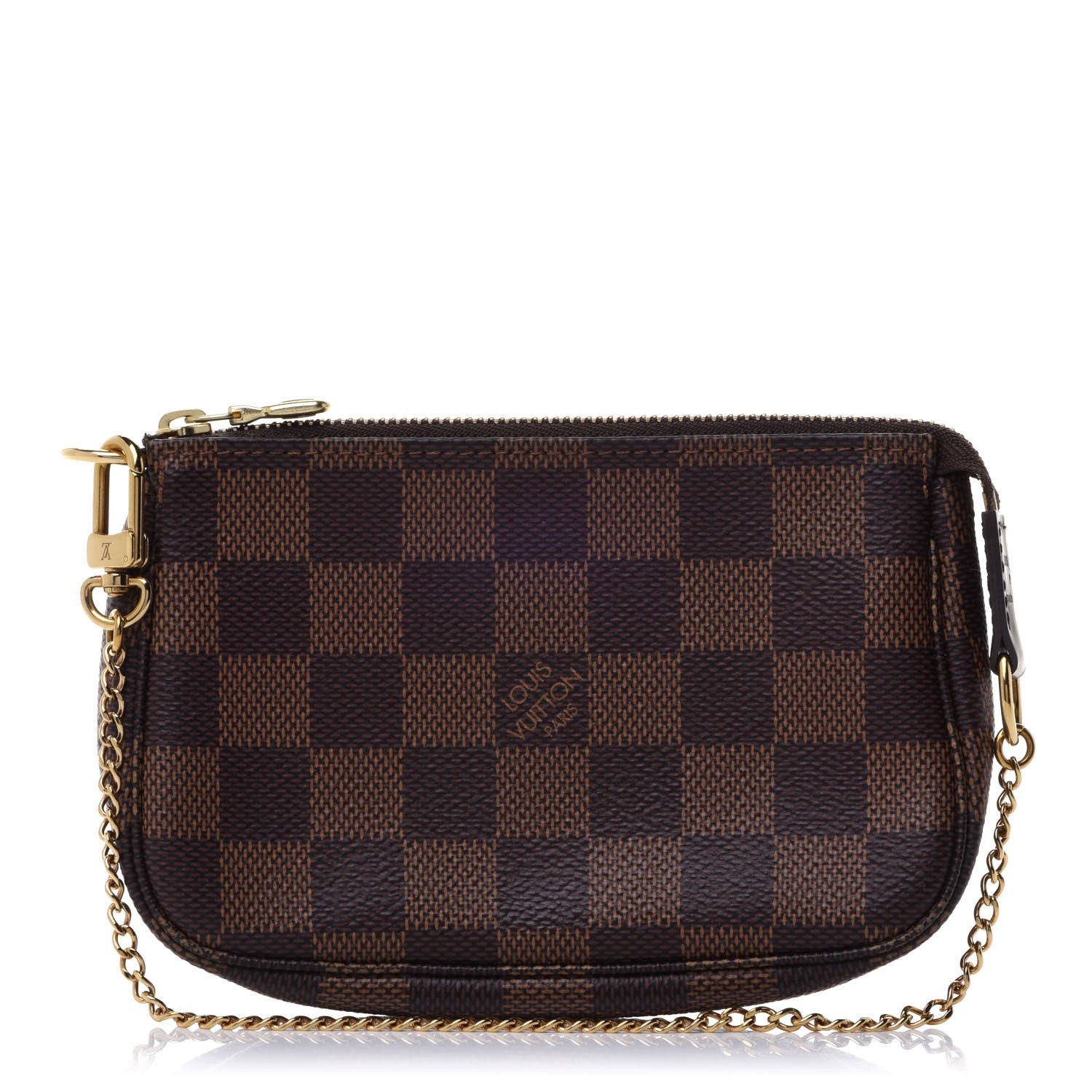 Louis Vuitton Damier Ebene Mini Pochette Accessories 1 of 11