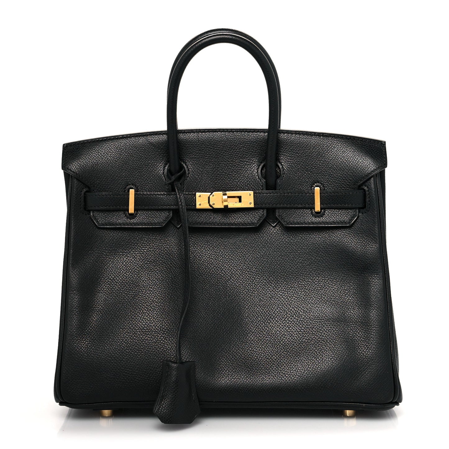 Epsom Birkin 25 Black