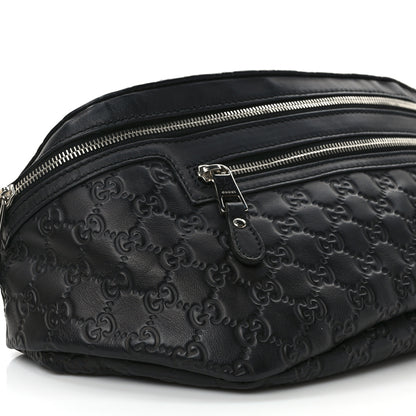 Gucci Guccissima Web Belt Bag Black 8 of 9