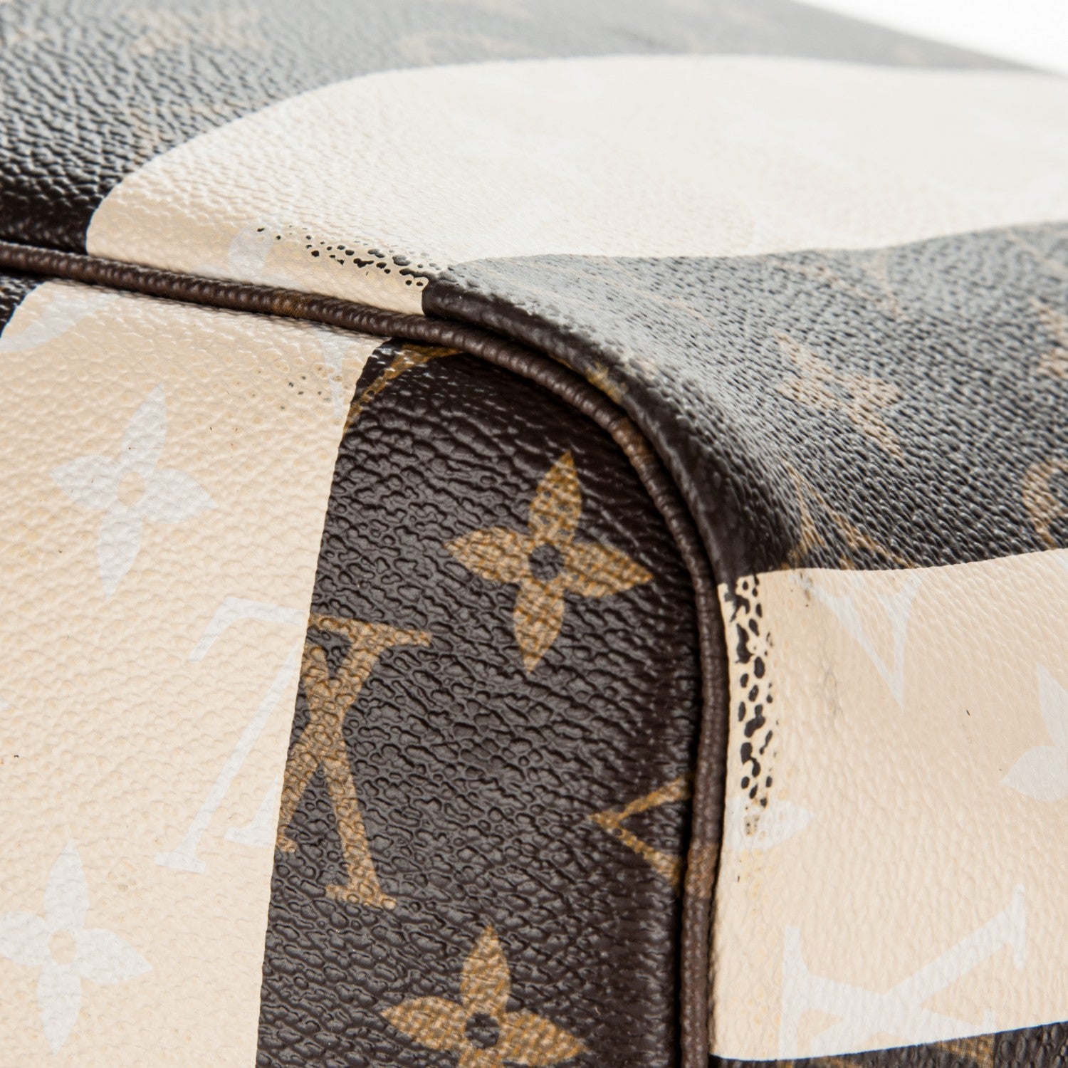 Louis Vuitton Monogram Rayures Neverfull MM 11 of 11
