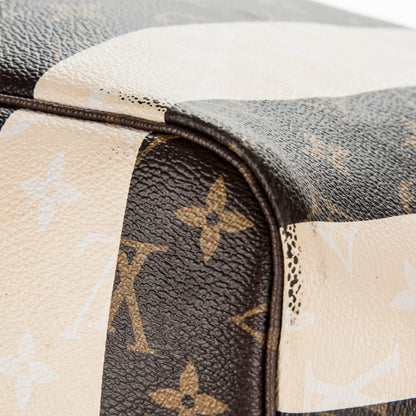 Louis Vuitton Monogram Rayures Neverfull MM 11 of 11