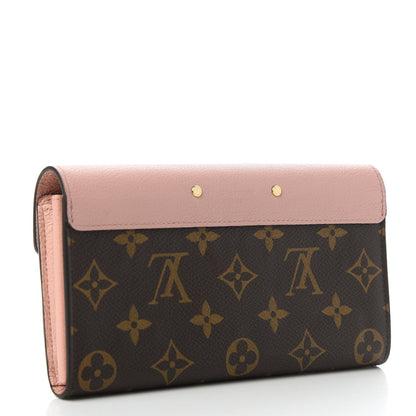 Louis Vuitton Monogram Pallas Wallet Rose Ballerine 3 of 10