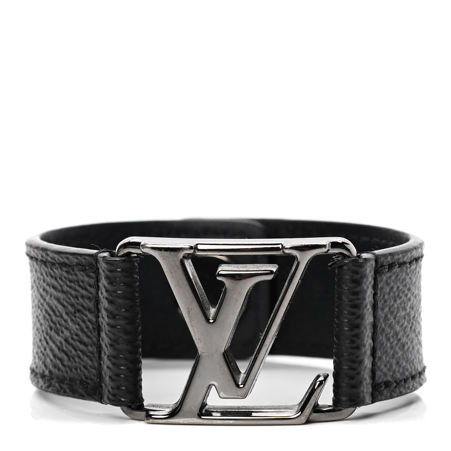 Louis Vuitton Monogram Eclipse Hockenheim Bracelet 19 1 of 4