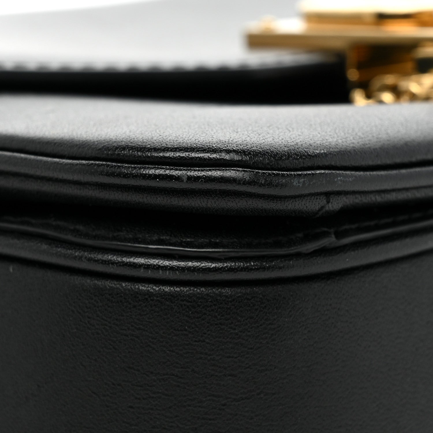 Celine Shiny Calfskin Small Pampille C Bag Black 16 of 19