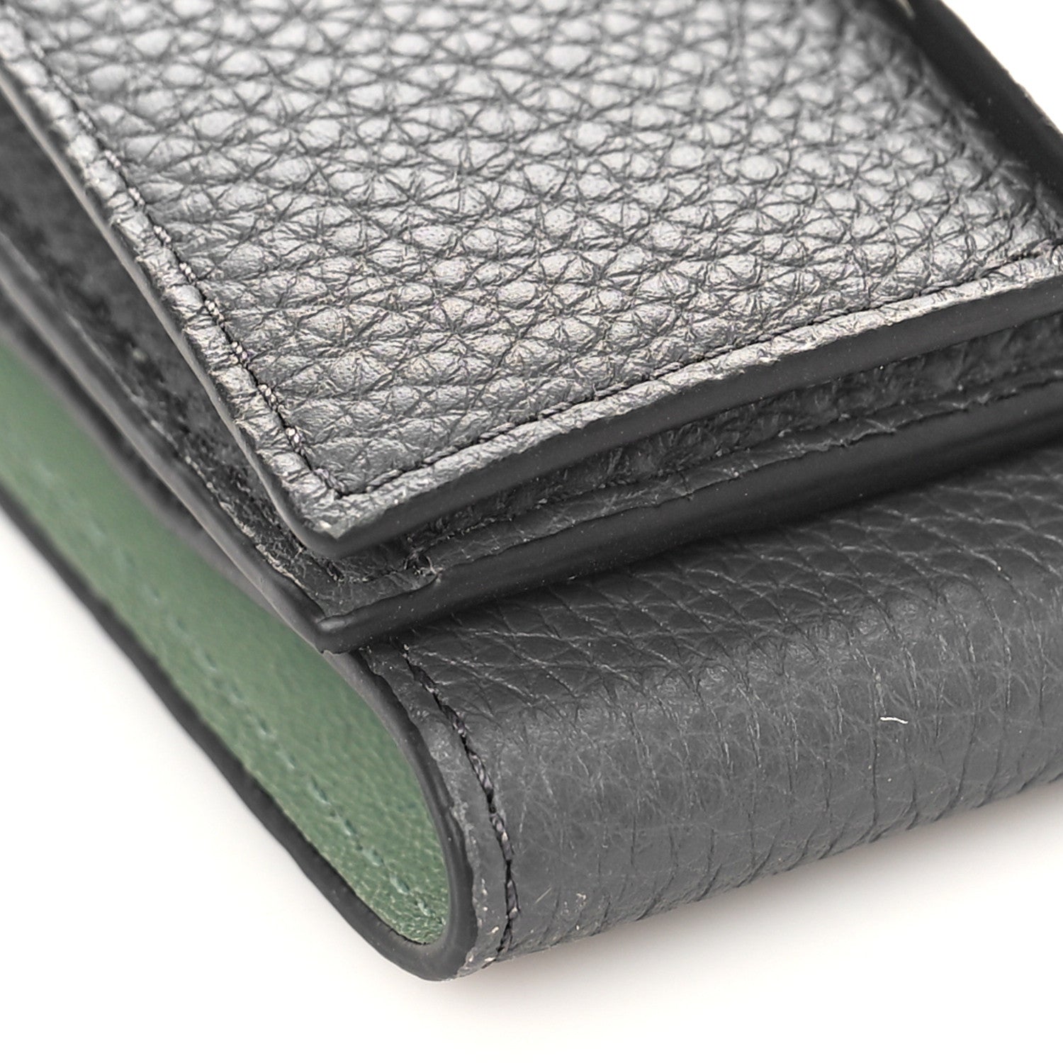Loewe Grained Calfskin Compact Wallet Antracite 8 of 10