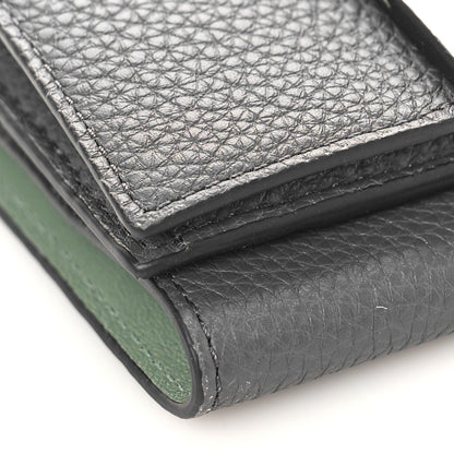 Loewe Grained Calfskin Compact Wallet Antracite 8 of 10