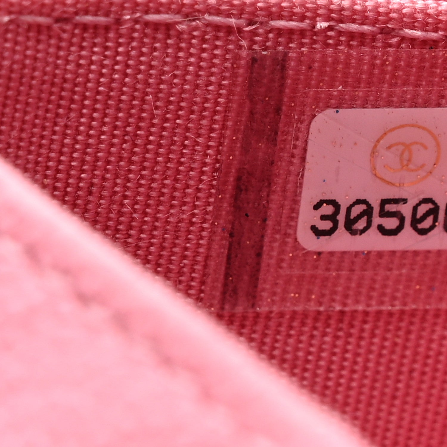 Chanel Caviar Quilted Boy Flap Card Holder Wallet Light Pink 8 of 8