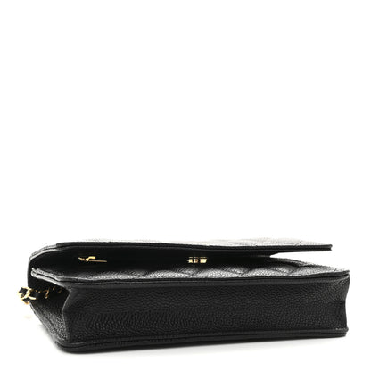 Chanel Caviar Quilted Wallet on Chain WOC Black 4 of 12