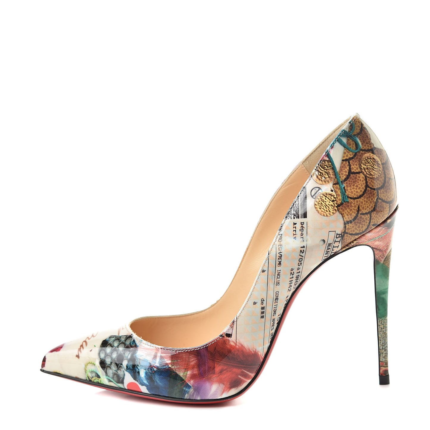 Patent Trash Pigalle Follies 100 Pumps 36 Multicolor