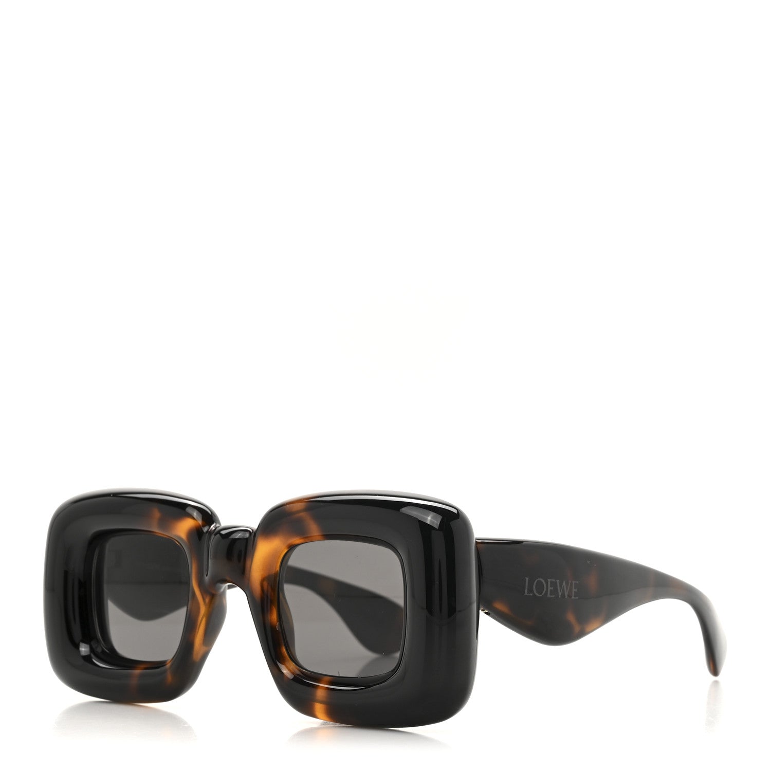 Loewe Acetate Inflated LW400981 Square Sunglasses Tortoise 1 of 8