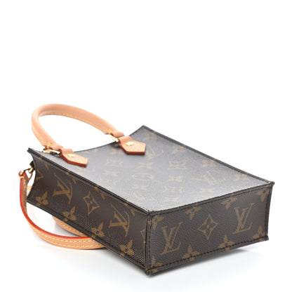 Louis Vuitton Monogram Petit Sac Plat 4 of 9