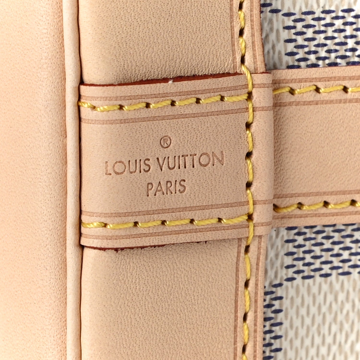 Louis Vuitton Damier Azur Noe BB 6 of 10