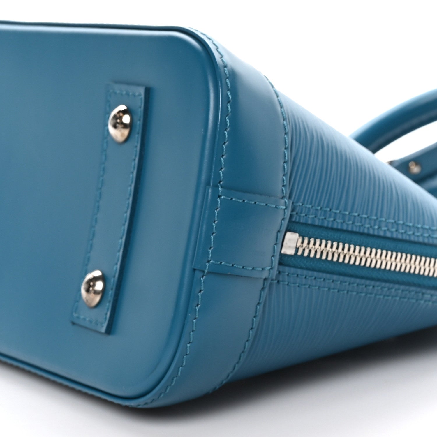 Louis Vuitton Epi Alma BB Cyan 8 of 8