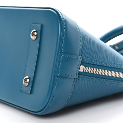 Louis Vuitton Epi Alma BB Cyan 8 of 8