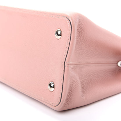 Louis Vuitton Taurillon Capucines MM Magnolia 7 of 10