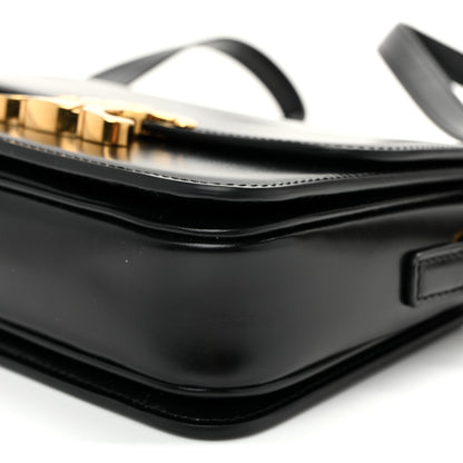 Celine Shiny Calfskin Teen Triomphe Black 10 of 11