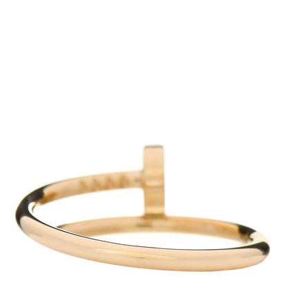 Cartier 18K Yellow Gold Small Juste Un Clou Ring 53 6.25 2 of 4
