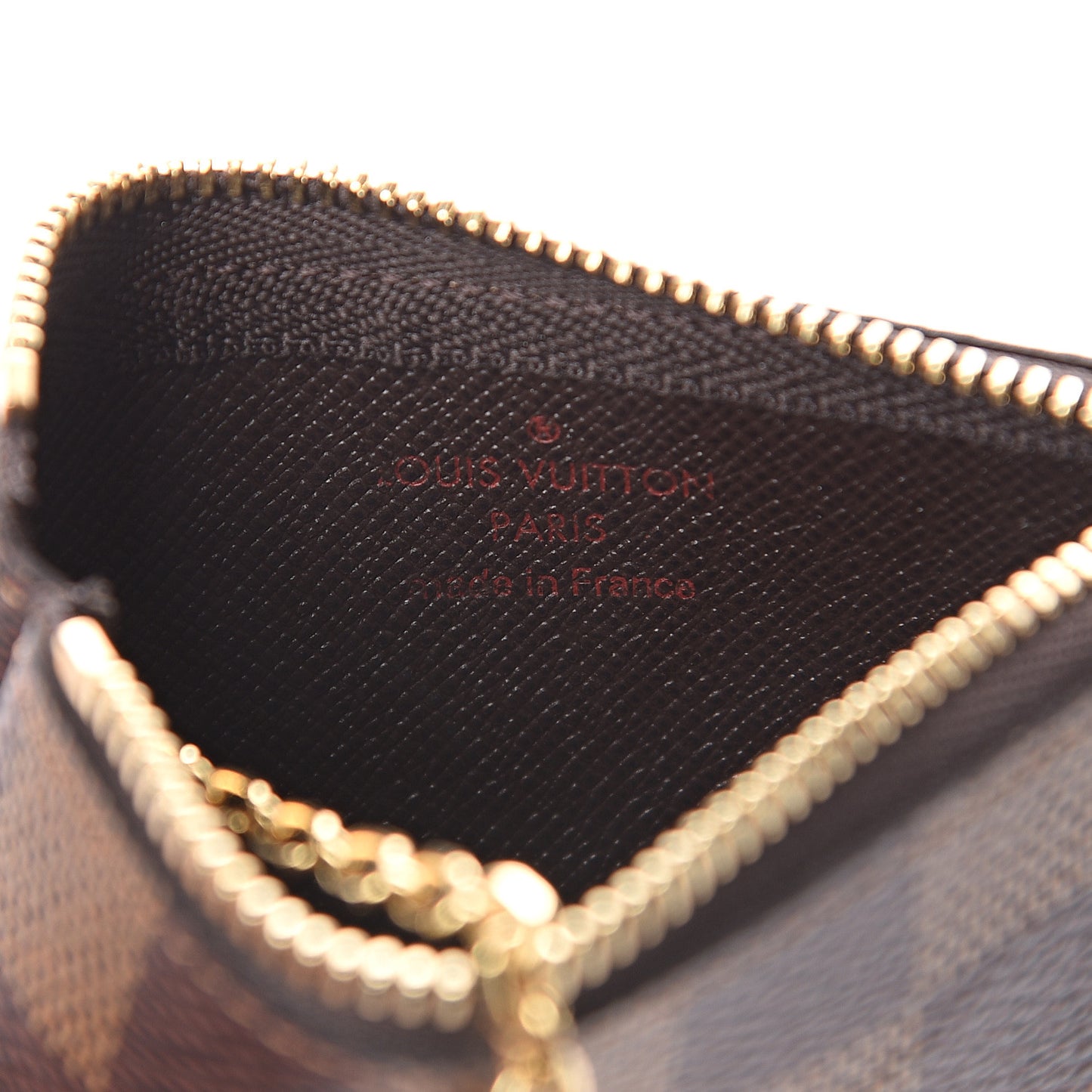 Damier Ebene Key Pouch
