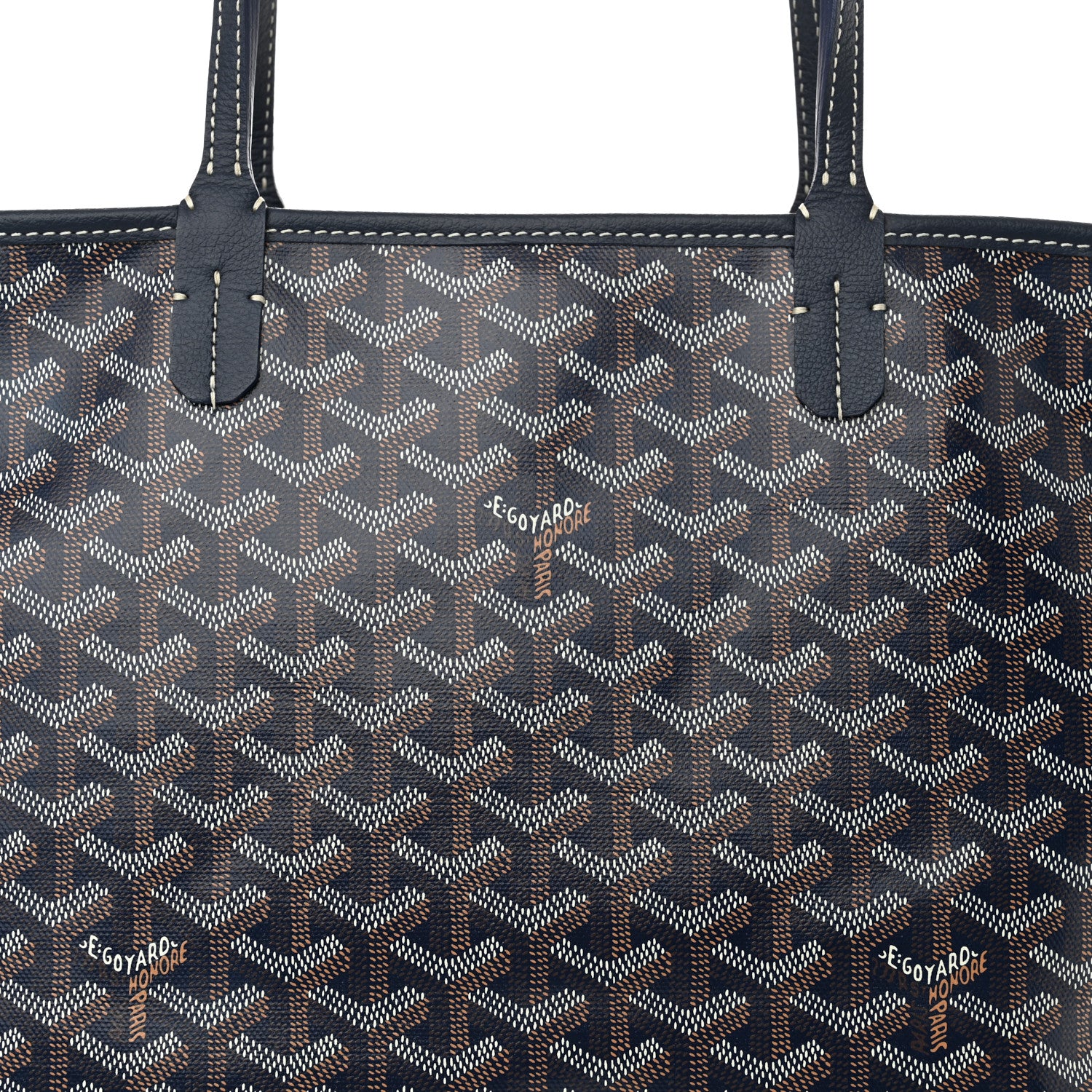 Goyard Goyardine Artois PM Navy 8 of 13