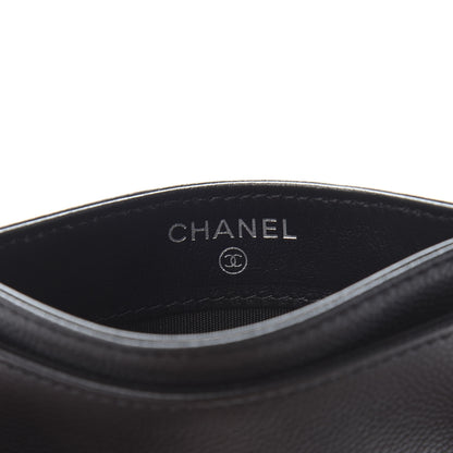 Chanel Caviar Timeless CC Card Holder Black 6 of 9