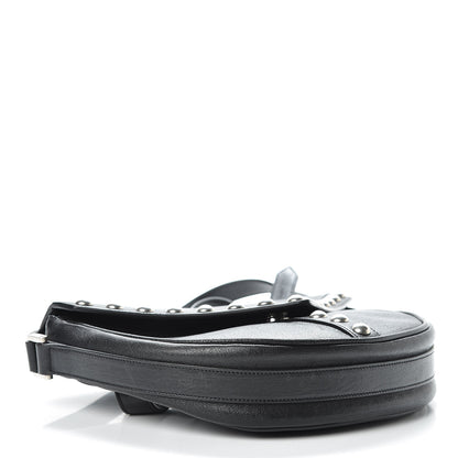 Saint Laurent Calfskin Y Studs Crossbody Bag Black 3 of 15
