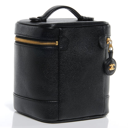 Chanel Caviar Vanity Case Black 3 of 8