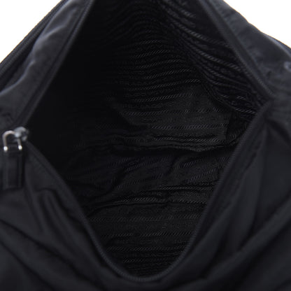 Prada Nylon Vela Messenger Bag Black 5 of 9