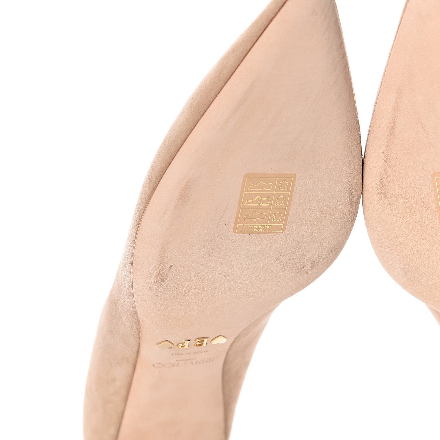Jimmy Choo Suede Romy 40 Pumps 39 Nude 10 of 10