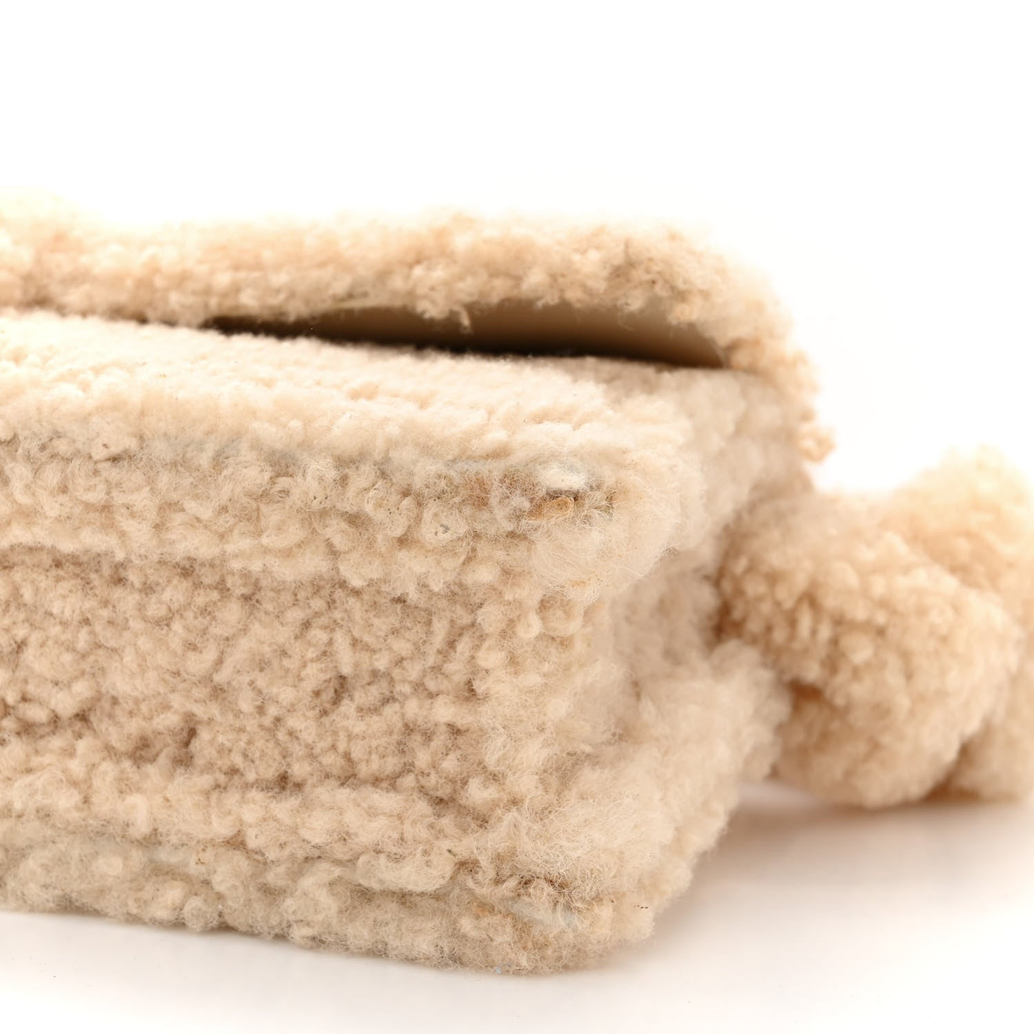 Jacquemus Shearling Le Bambidou Ivory 9 of 12