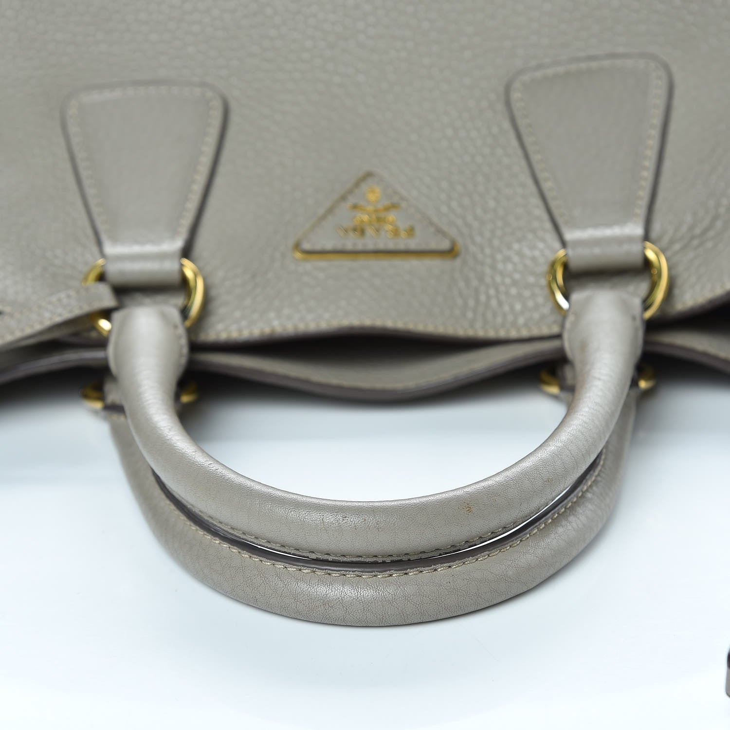 Prada Vitello Daino Tote Pomice 16 of 22