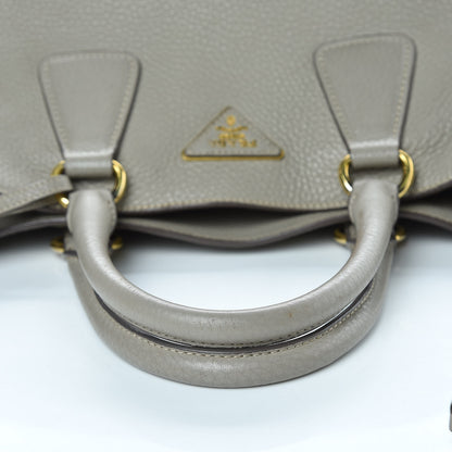 Prada Vitello Daino Tote Pomice 16 of 22