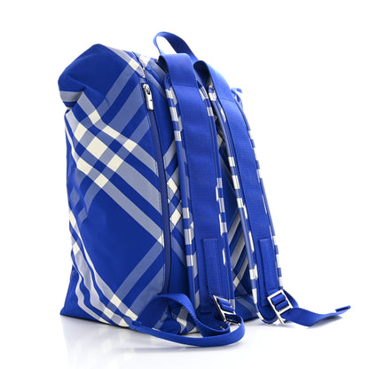 Burberry Nylon Nova Check Roll Backpack Knight 3 of 10