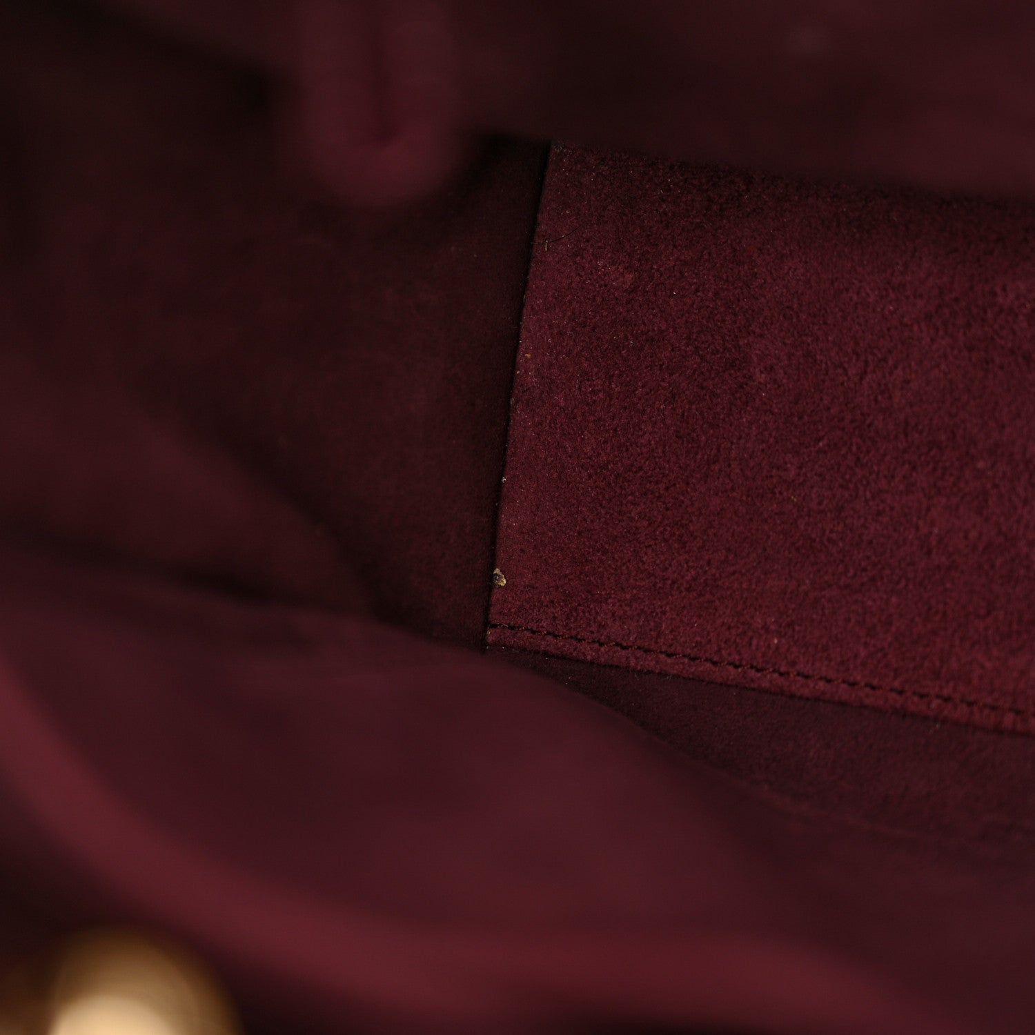 Christian Dior Lambskin Cannage Large Lady Dior Burgundy 11 of 13