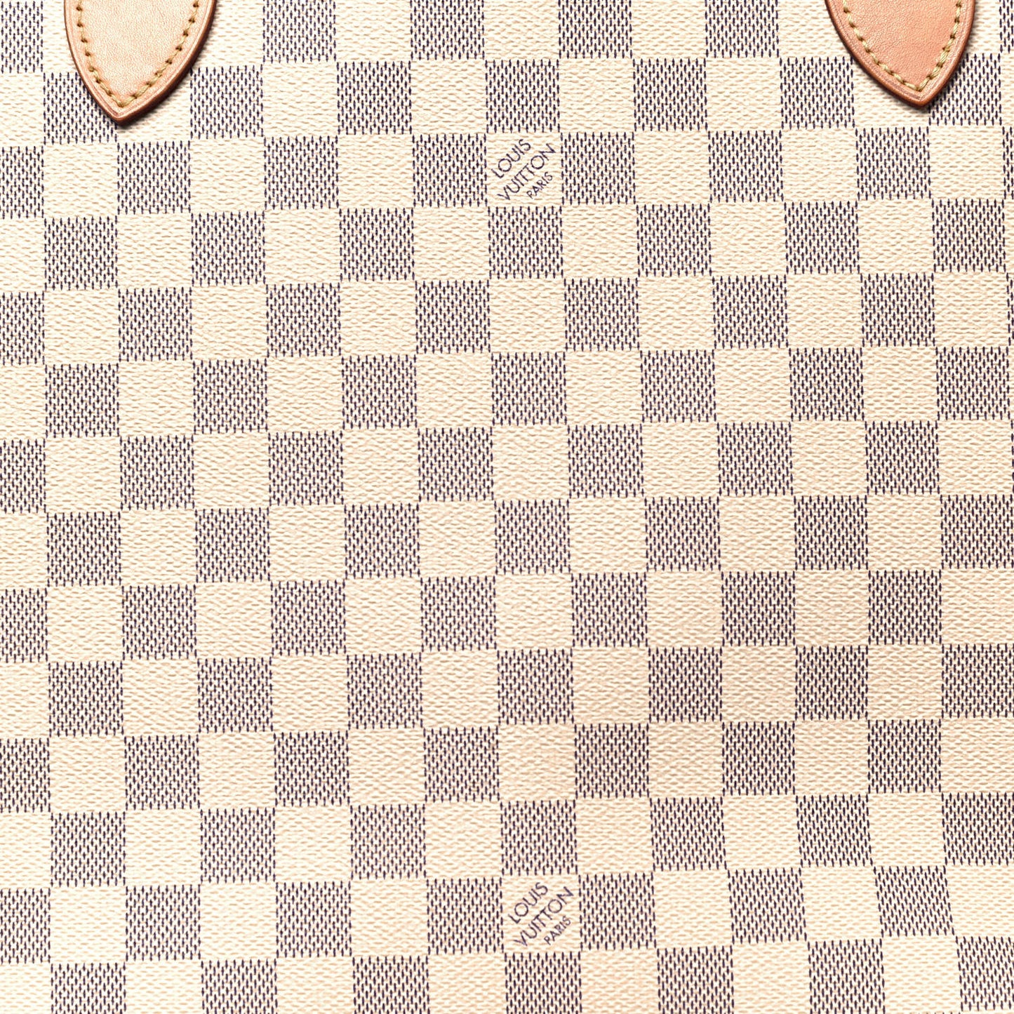 Damier Azur Neo Neverfull MM Rose Ballerine