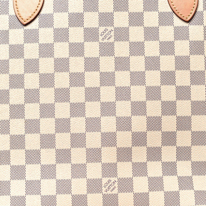 Louis Vuitton Damier Azur Neo Neverfull MM Rose Ballerine 9 of 18