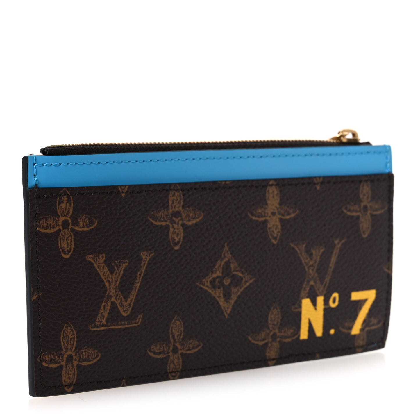 Monogram Vintage Calfskin Trunk L'œil Coin Card Holder
