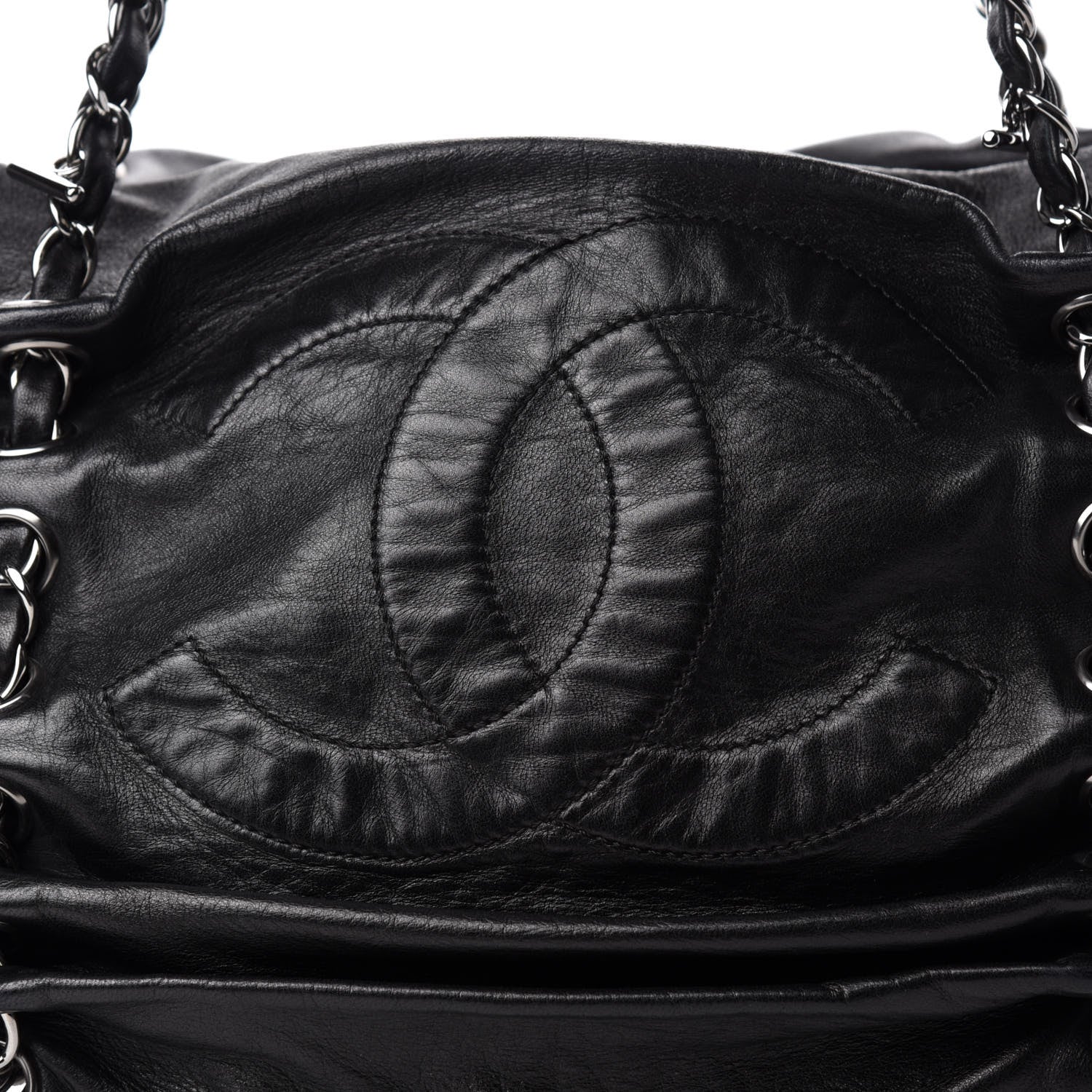 Chanel Calfskin Timeless Chain Tote Black 12 of 12