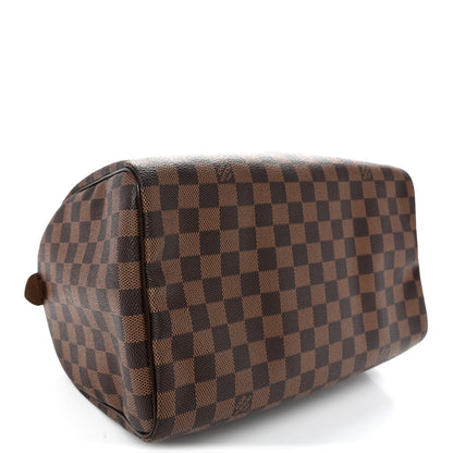 Louis Vuitton Damier Ebene Speedy 30 4 of 10