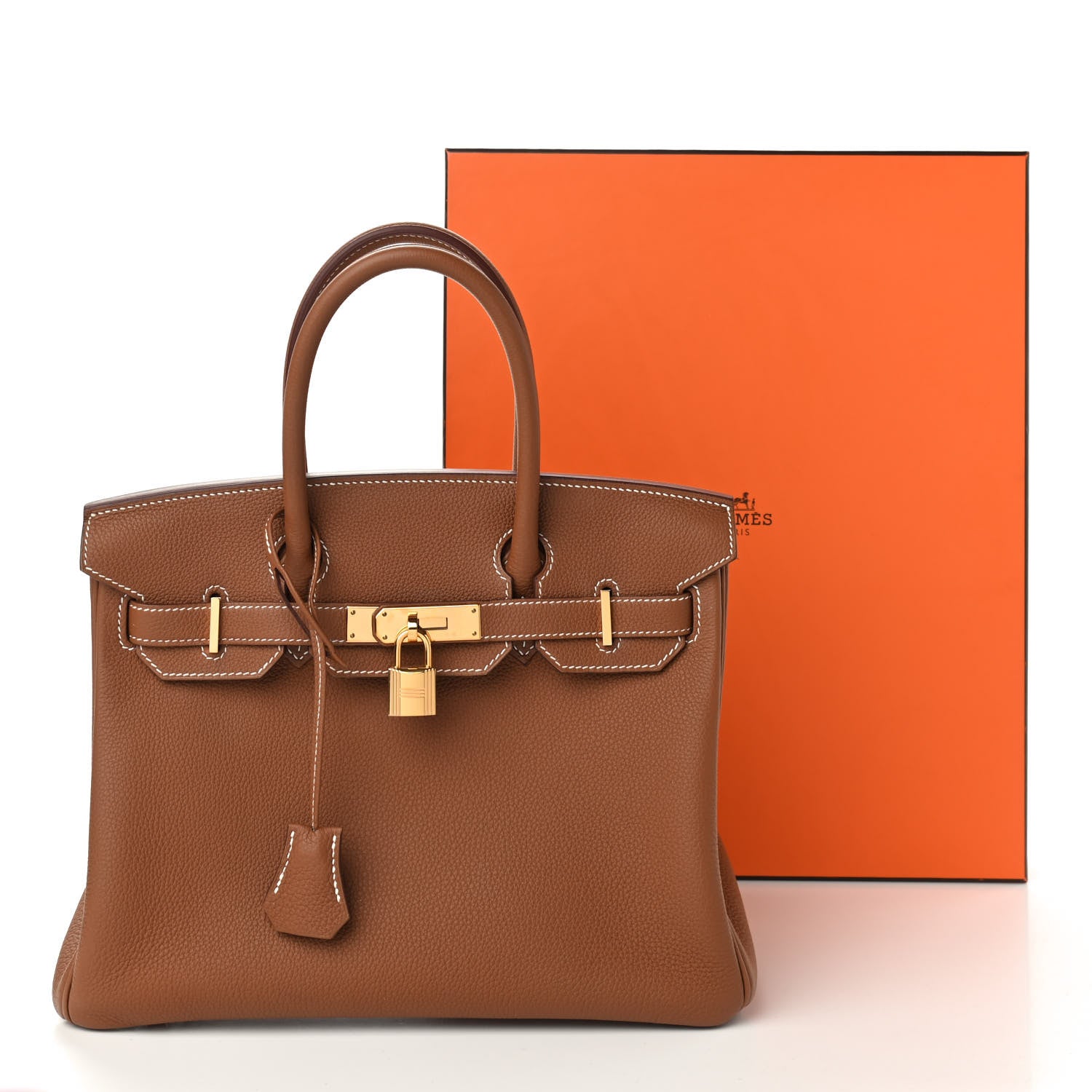Hermes Togo Birkin 30 Gold 14 of 14
