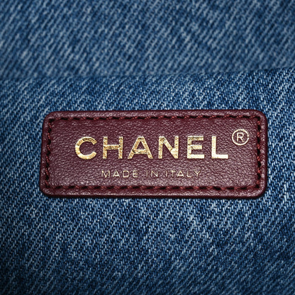 Chanel Denim Small Souplissimo Maxi Flap Blue 7 of 12