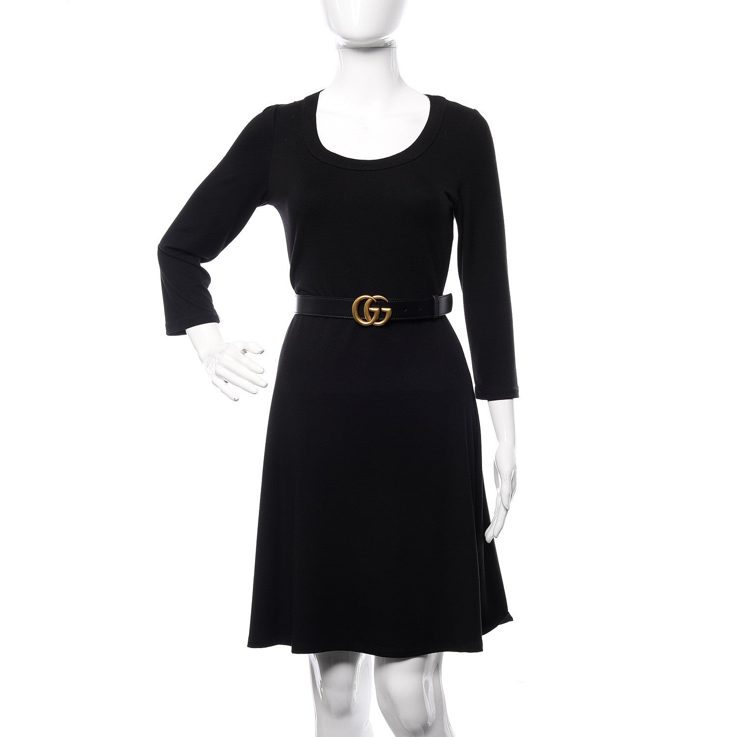 Gucci Calfskin Double G 30mm Belt 100 40 Black 2 of 7