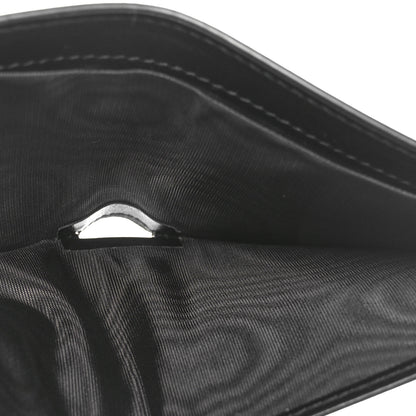 Gucci Plutone Calfskin Logo Bi-Fold Wallet Black 7 of 9