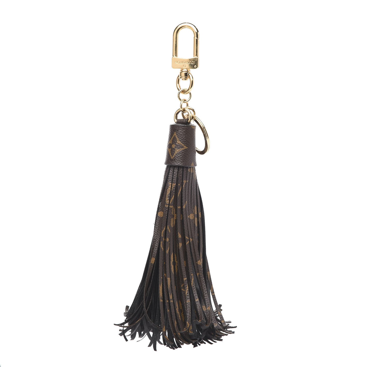 Monogram Tassel Bag Charm
