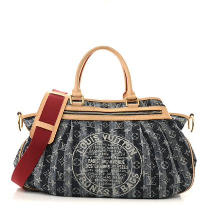 Louis Vuitton Denim Raye Cabas GM 1 of 16